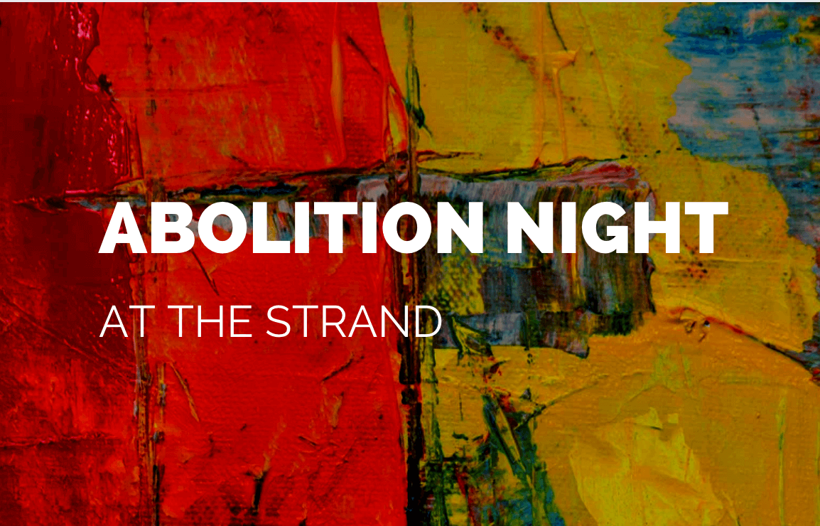 Abolition Night at The Strand logo
