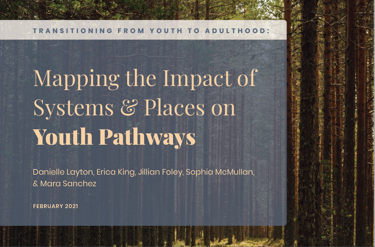 Mapping the Impact of Systems and Places on Youth Pathways Report cover