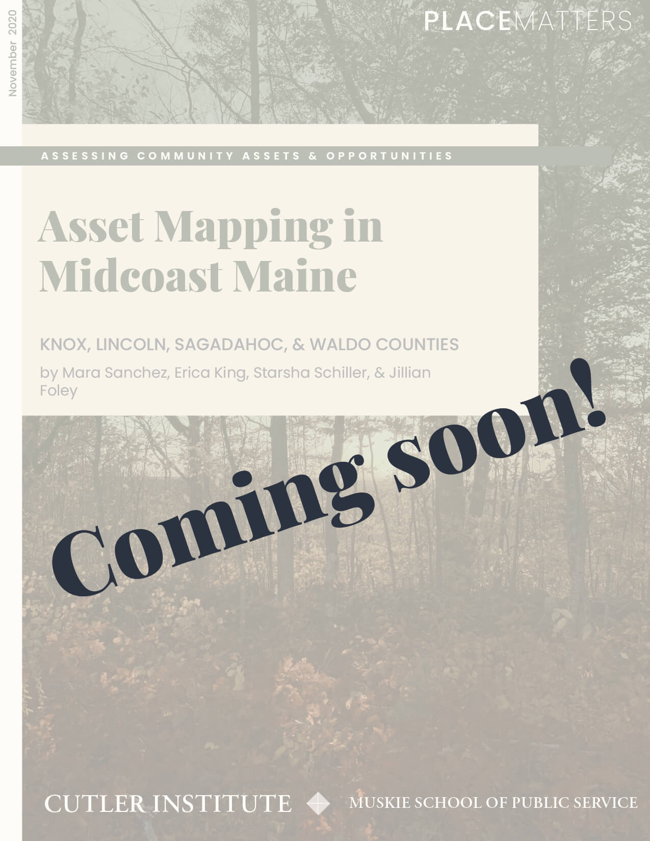 Asset Mapping in Midcoast Maine report cover