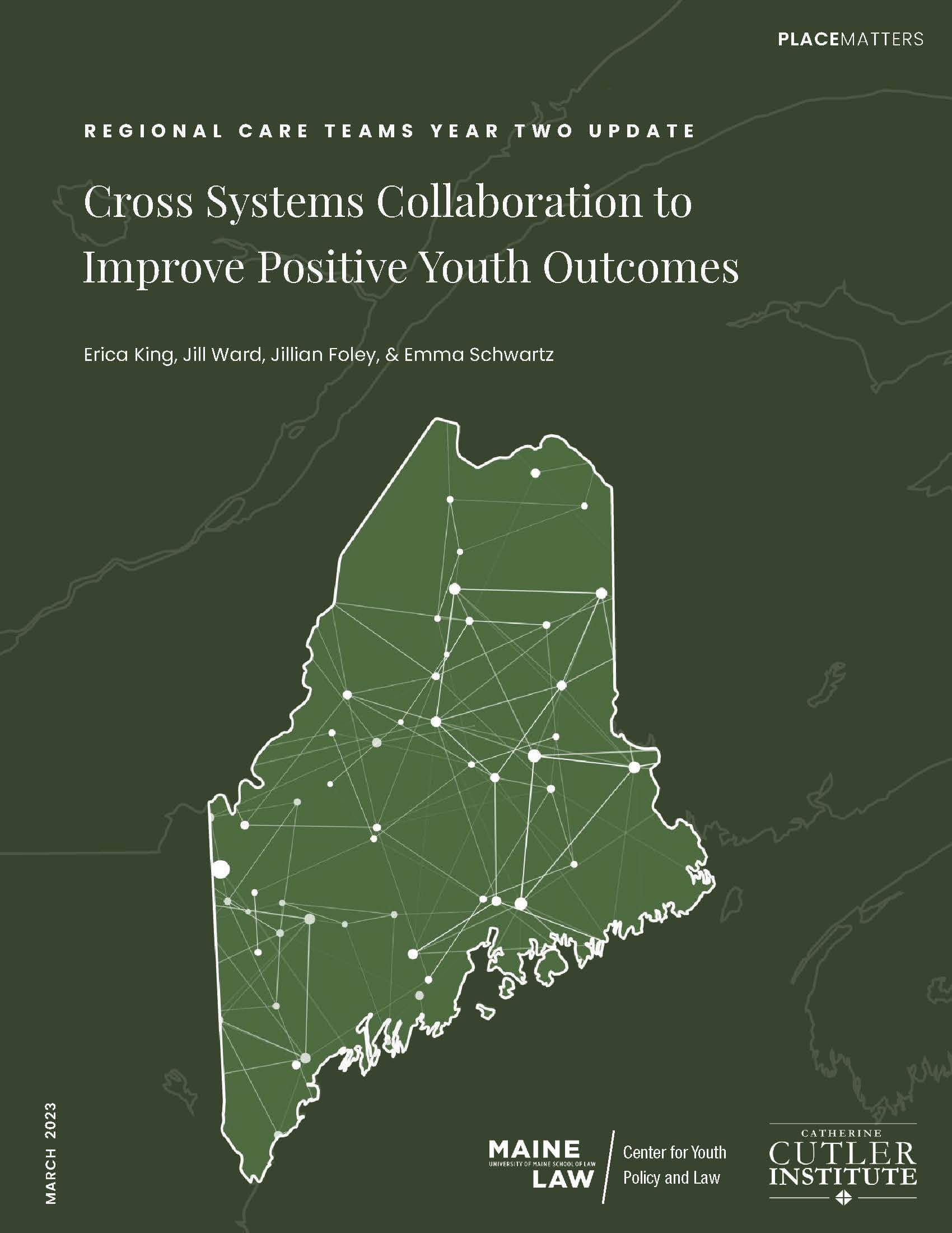 Regional Care Teams Year Two Update report cover