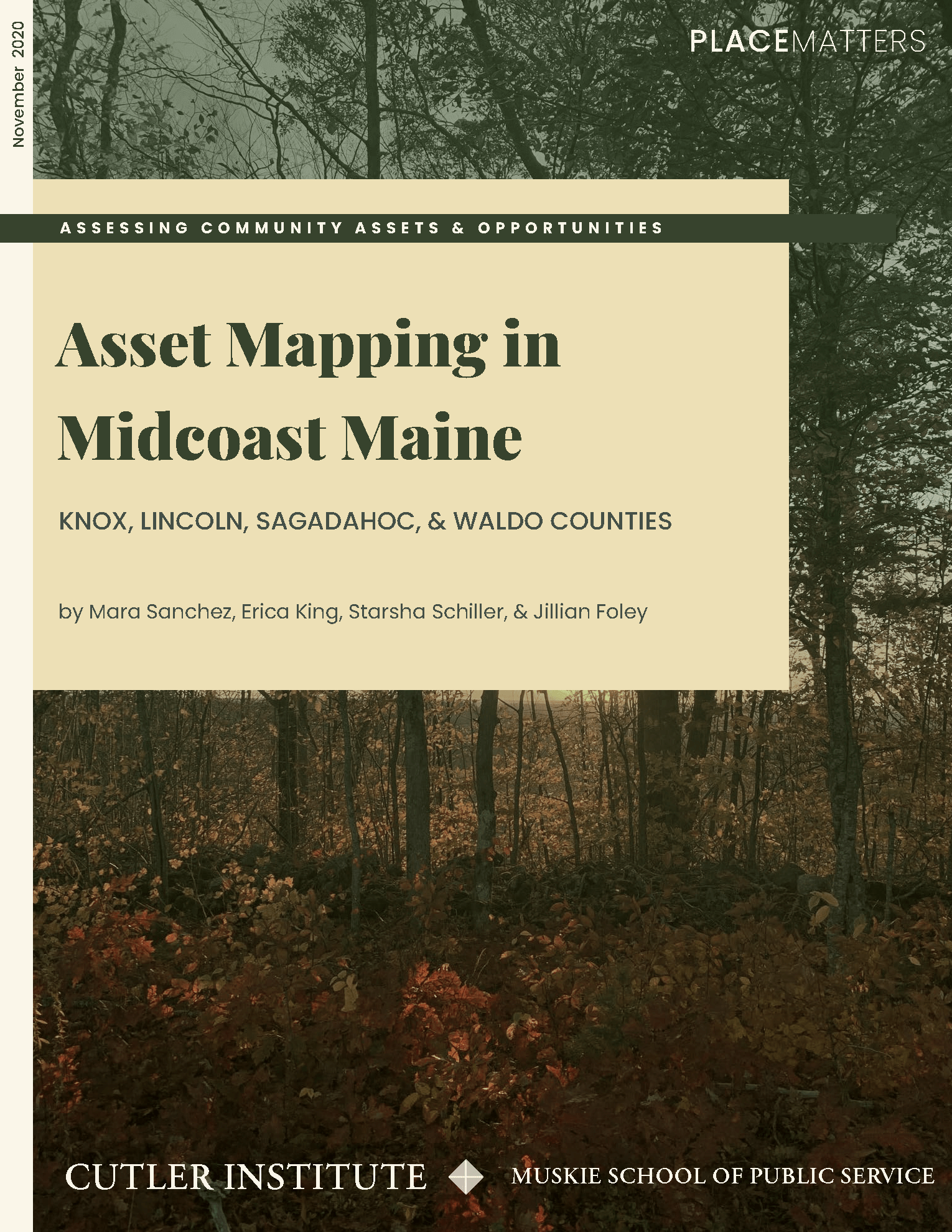 Asset Mapping in Midcoast Maine report cover